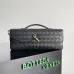 Bottega Veneta Leather Clutch with Knot Closure #B45642