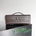 Bottega Veneta Leather Clutch with Knot Closure #B45642