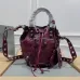 Balenciaga Bucket Bag: Burgundy Leather, Studded Edges, A Bold Fashion Statement size:30×23×17cm #B54159