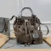 Balenciaga Bucket Bag: Burgundy Leather, Studded Edges, A Bold Fashion Statement size:30×23×17cm #B54159