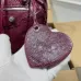 Balenciaga Bucket Bag: Burgundy Leather, Studded Edges, A Bold Fashion Statement size:30×23×17cm #B54159