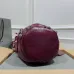 Balenciaga Bucket Bag: Burgundy Leather, Studded Edges, A Bold Fashion Statement size:30×23×17cm #B54159