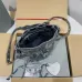 Balenciaga Bucket Bag: Metallic Leather, Studded Details, Edgy Urban Style size:15×17×19cm #B54158