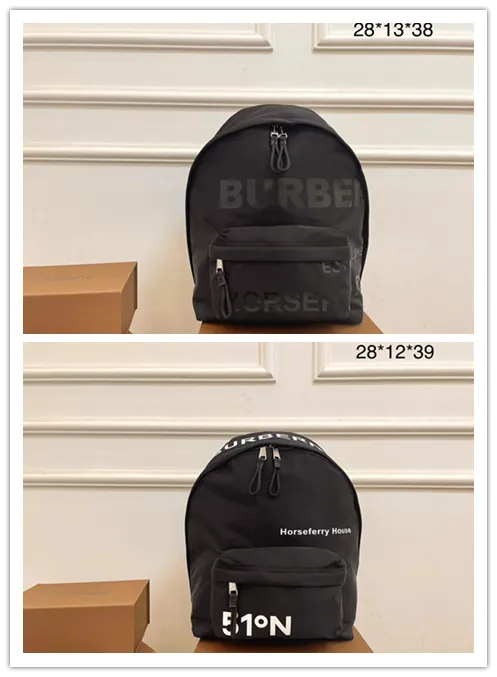 Burberry men's backpack schoolbags #999934112