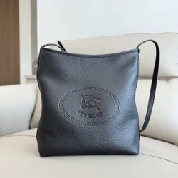 Burberry Black Leather Crossbody Bag 2611 #B55662