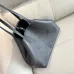 Burberry Black Leather Tote Bag 2221 #B55661