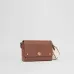 Burberry Crossbody Bag: Logo - Embroidered Strap & Leather, A Nod to Heritage size:25×8×18cm #B54152