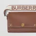 Burberry Crossbody Bag: Logo - Embroidered Strap & Leather, A Nod to Heritage size:25×8×18cm #B54152