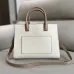 Burberry Handbag: Two - Tone Leather & Gold “TB” Logo, Epitomizing Sophisticated Elegance size:27×11×20cm #B54149