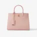 Burberry Handbag: Two - Tone Leather & Gold “TB” Logo, Epitomizing Sophisticated Elegance size:27×11×20cm #B54149