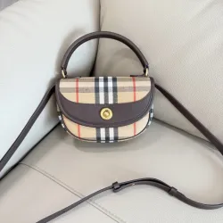 Burberry Plaid Mini Handbag 195 #B55664