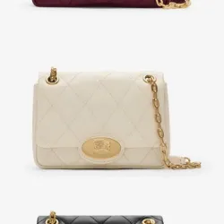 Burberry Strand Quilted Leather Clutch Bag size:20×7×16cm #B53704