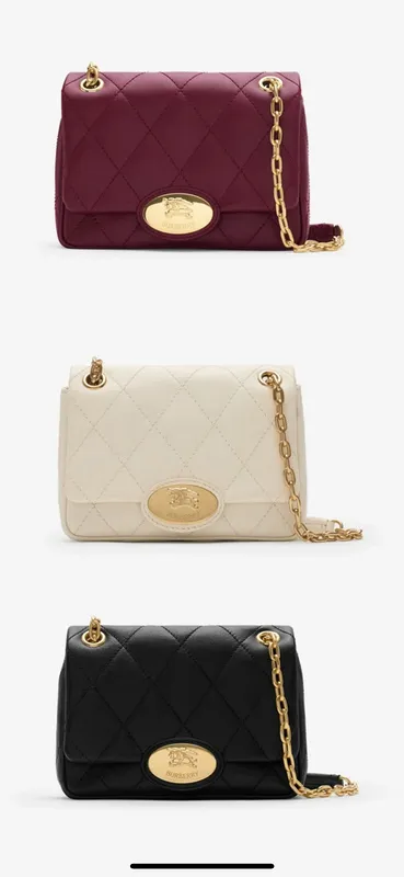 Burberry Strand Quilted Leather Clutch Bag size:20×7×16cm #B53704