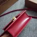 Burberry TB Leather Shoulder Bag - Burgundy Shoulder Bags #B50895