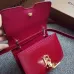Burberry TB Leather Shoulder Bag - Burgundy Shoulder Bags #B50895