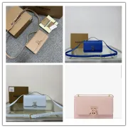 Burberry logo-plaque Leather Shoulder Bag #B50306