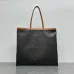 Celine 123842 Flat Shopper Tote in Triomphe Canvas Size 42x45.5x0.5CM #B62897