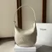 Celine Ava Hobo Bag - Beige Leather, Embossed Triomphe Logo, Elegant Shoulder Bag for Women, Luxury Fashion Accessory #B56731