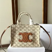 Celine Canvas Tyce Small Shoulder Tote Bag #B49145