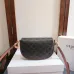 Celine FOLCO SHOULDER BAG IN TRIOMPHE CANVAS size:20×14×5cm #B54049