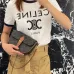 Celine FOLCO SHOULDER BAG IN TRIOMPHE CANVAS size:20×14×5cm #B54049