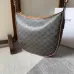 Celine Hobo Bag - Brown Monogram Canvas, Leather Trim, Gold-Tone Hardware, Stylish Crossbody Bag for Women, Luxury Fashion Accessory #B56736