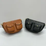 Celine Triomphe Shoulder Bag with Multiple Pockets #B45647