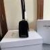 Chic Black Patent Leather Celine Handbag With Signature Gold Hardware For Fashionistas size:18×13×6cm #B54299