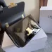 Chic Black Patent Leather Celine Handbag With Signature Gold Hardware For Fashionistas size:18×13×6cm #B54299