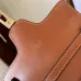 Stylish Celine Beige Canvas And Brown Leather Crossbody Bag For Fashion Lovers size:18×12×6cm #B54298