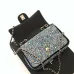 2026 Chanel Evening Bag  Dark Gray  Colorful Rhinestones  Luxurious  Stylish for Formal Events #B60136