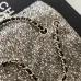 2026 Chanel Evening Bag  Dark Gray  Colorful Rhinestones  Luxurious  Stylish for Formal Events #B60136