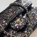 2026 Chanel SO BLACK Sequin Bag Sparkly Double C  Edgy  Cool Perfect for Fall Winter #B60135