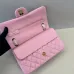 Authentic CHANEL Classic Flap Bag in Light  Caviar Leather good Hardware  Wide 25cm #B54328