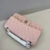 Authentic CHANEL Classic Flap Bag in Light  Caviar Leather good Hardware  Wide 25cm #B54329