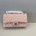 Authentic CHANEL Classic Flap Bag in Light  Caviar Leather good Hardware  Wide 25cm #B54329