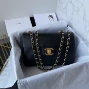 CHANEL Maxi Jumbo XL 24k CC Classic Flap Lambskin #B48983