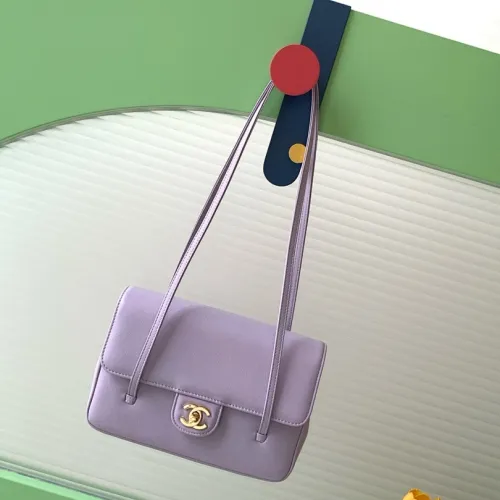 Chanel 26P Preppy Coco Grained Calfskin Flap Bag, 15 x 22 x 7 cm #B63216