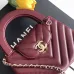 Chanel 26S Kelly Quilted Lambskin Top Handle Bag, 13 x 19 x 7 cm #B63215