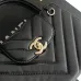 Chanel 26S Kelly Quilted Lambskin Top Handle Bag, 13 x 19 x 7 cm #B63215