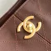Chanel AS5634 Suede & Leather Tote Bag with Chain Strap Size 36x24x12CM #B62904