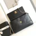 Chanel Black Quilted Leather Handbag With Gold Chain Strap And Iconic CC Logo size:18×29×8cm #B54337