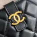 Chanel Clutches with Chain - Small Leather Goods size:18×7×6cm #B54021