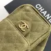 Chanel Hobo Shoulder Bag  Hippie Style Vintage Gold Coin Button Drawstring Bucket Bag #B59437