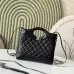 Chanel Kelly 31 Shopping Tote Black Calfskin size:22×24×5cm #B53860