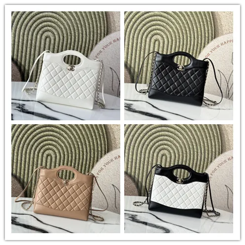 Chanel Kelly 31 Shopping Tote Black Calfskin size:22×24×5cm #B53860