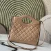 Chanel Kelly 31 Shopping Tote Black Calfskin size:32×30×9cm #B53859