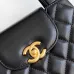 Chanel Mini Bag: Quilted Leather, Gold “CC”, A Timeless Fashion Icon 25c Kelly size:13×9×7cm #B54156