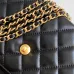 Chanel Mini Bag: Quilted Leather, Gold “CC”, A Timeless Fashion Icon 25c Kelly size:13×9×7cm #B54156