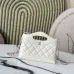 Chanel Mini Kelly 31 Shopping Tote Black Calfskin size:17×20×5cm #B53856